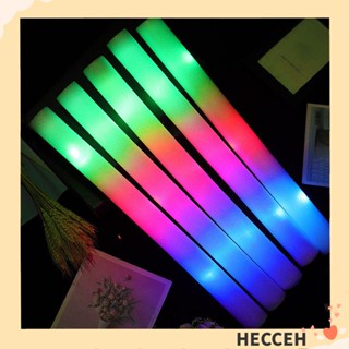 Hecceh แท่งโฟมไฟกระพริบ LED หลากสีสัน สําหรับงานปาร์ตี้ 1 5 ชิ้น