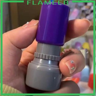 [Flameer] ของเล่นแสตมป์ตรายางซีล สําหรับตกแต่งสมุดภาพ สุ่มสี