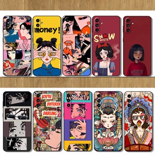 เคสโทรศัพท์มือถือแบบนิ่ม TPU ลายอะนิเมะ สําหรับ Samsung Galaxy A13 A20 A20S A21