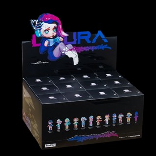 [พร้อมส่ง] [ของแท้] Toycity-laura laura Cyberpunk รุ่น 5 สําหรับตกแต่งกล่องปริศนา