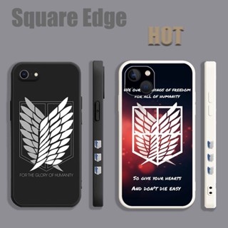 เคสโทรศัพท์มือถือ ลาย อนิเมะ ผ่าพิภพไททัน ภาค Attack on titan FGQ03 สําหรับ iPhone 14 Pro Max Plus