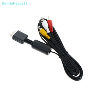 Gentlehappy สายเคเบิลเสียงวิดีโอ AV สําหรับระบบคอนโซลเครื่องเล่น ps2 ps3