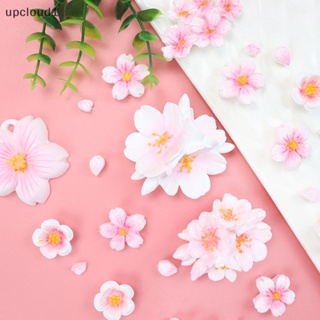 [upcloud1] แม่พิมพ์ซิลิโคน รูปดอกไม้ เชอร์รี่ 6 หลุม สําหรับตกแต่งช็อคโกแลต 1 ชิ้น