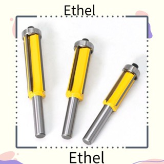 Ethel1 ดอกสว่านเราเตอร์ คาร์ไบด์ 8 มม. 4 ใบมีด สําหรับงานไม้