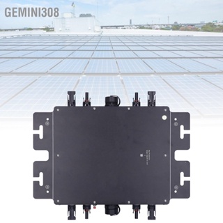 Gemini308 ไมโครอินเวอร์เตอร์ตัวแปลงระบบไฟฟ้าโซลาร์กริด Tie PushPull พร้อมการตรวจสอบ WIFI GTB‑1200