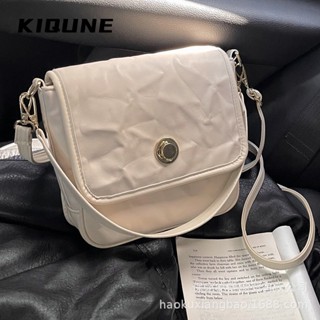 KIQUNE   กระเป๋าสะพาย ข้าง กระเป๋าผู้หญิงสะพายข้าง 2023 new  คุณภาพสูง Comfortable Chic Trendy L91TN9A 37Z230910