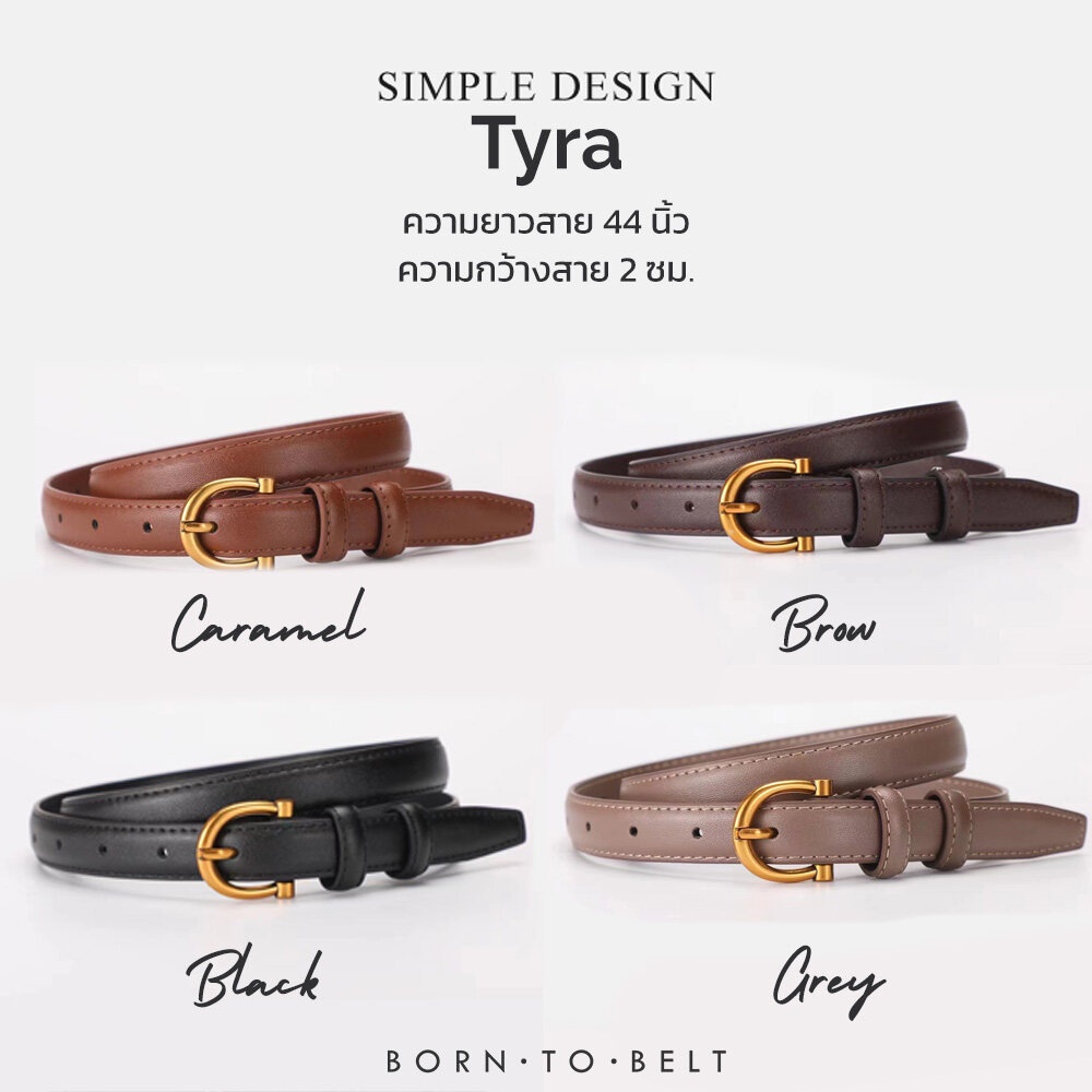 ⚡ʙᴇsᴛ sᴇʟʟᴇʀ 🇹🇭 เข็มขัด หนังแท้ หนังนิ่ม ใส่ได้ทั้งชายหญิง สายเอวใหญ่ใส่ได้ เอว 38 นิ้ว รุ่น 𝐓𝐲𝐫𝐚 - รูปที่ 2