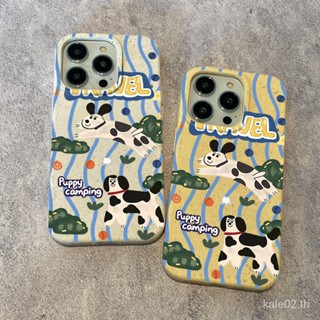 เคสโทรศัพท์มือถือ ลายจุด สุนัข สําหรับ iPhone 14 13pro 11 12 xsmax 6 7 8