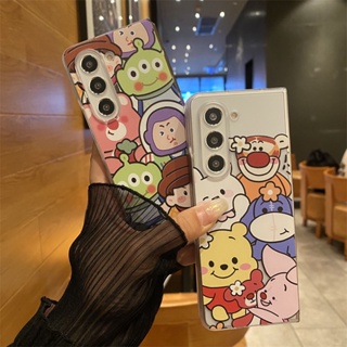 เคสโทรศัพท์มือถือ PC แข็ง กันกระแทก ลายการ์ตูนมิกกี้ มินนี่เมาส์ สําหรับ Samsung galaxy z FOLD5 fold 4 3 2 galaxy z Flip5 flip4 flip 3 2