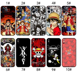 เคสโทรศัพท์มือถือ แบบใส ลาย One Piece Ace สําหรับ iPhone XR 5 5s SE 6 6s Plus MZD126