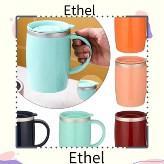 Ethel1 แก้วน้ําสเตนเลส มีฉนวนกันความร้อน ของใช้ในครัวเรือน