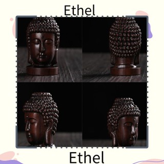 Ethel1 รูปปั้นพระพุทธรูปแกะสลักมือ สําหรับตกแต่งโต๊ะ 1 ชิ้น