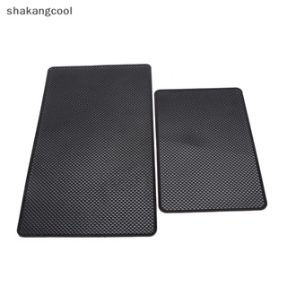 Shakangcool แผ่นแดชบอร์ด PVC กันลื่น สําหรับวางโทรศัพท์มือถือ กุญแจรถยนต์ SGL