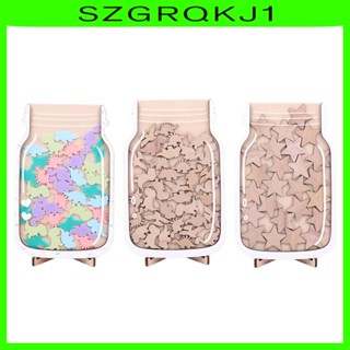 [szgrqkj1] ขวดโหลรางวัลไม้ ลายกระต่าย เหมาะกับของขวัญ สําหรับเด็กวัยหัดเดิน