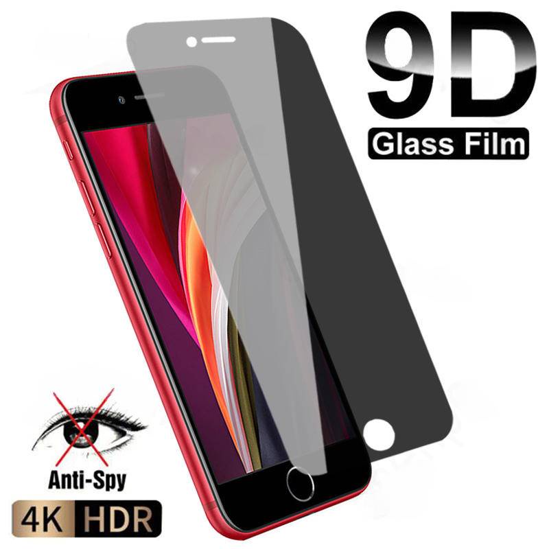 Anti Spy กระจกนิรภัยสําหรับ Samsung Galaxy A9 A8 J8 A7 2018 A750F F52 ความเป็นส่วนตัวป้องกันหน้าจอสํ