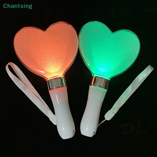 &lt;Chantsing&gt; แท่งไฟ LED รูปหัวใจ เรืองแสง 15 สี สําหรับคอนเสิร์ต ปาร์ตี้ ลดราคา