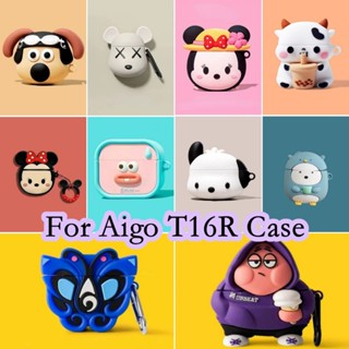 【imamura】เคสหูฟัง แบบนิ่ม ลายการ์ตูน สําหรับ Aigo T16R Aigo T16R