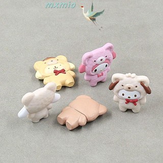 Mxmio ฟิกเกอร์การ์ตูน Melody Kitty Bear Cinnamoroll Kitty ของขวัญสําหรับเด็ก 5 ชิ้น