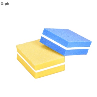 Orph 20 ชิ้น สี่เหลี่ยม เล็บ ขัด ฟองน้ํา บัฟเฟอร์ ตะไบ เจียร เครื่องมือขัดเล็บ PH