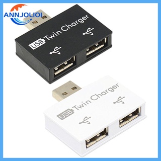 Ann อะแดปเตอร์ฮับ USB 2 0 2 พอร์ต ขนาดเล็ก สําหรับโทรศัพท์มือถือ