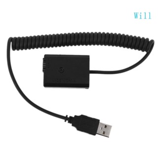 Will สายพาวเวอร์ซัพพลาย USB เป็น NP-FW50 สําหรับ A7 A6400