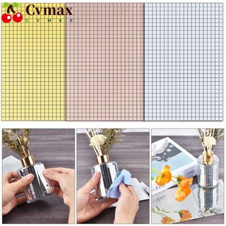 Cvmax สติกเกอร์กระจกโมเสค ทรงสี่เหลี่ยม ขนาดเล็ก มีกาวในตัว สีโรสโกลด์ 10 มม. X 10 มม. 300 ชิ้น