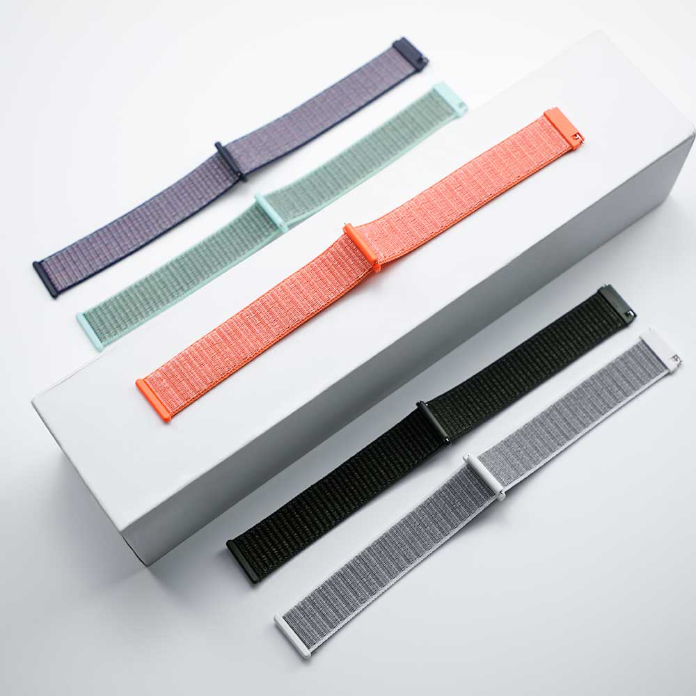 สายนาฬิกาข้อมือ ผ้าไนล่อน สําหรับ Huami Amazfit Bip 3 รูปที่ 6