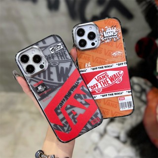 เคสโทรศัพท์มือถือ ซิลิโคน กันกระแทก ลาย Vans แนวสตรีท สร้างสรรค์ สําหรับ Apple Iphone 14 11 12 13 pro max 13promax 14promax 13Pro 12promax