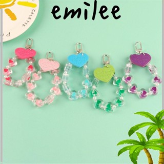 Emilee พวงกุญแจหัวใจ สร้างสรรค์ ของขวัญคู่รัก พวงกุญแจรถ