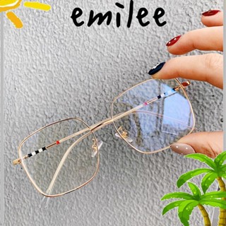 EMILEE แว่นตาแฟชั่น ป้องกันแสงสีฟ้า แบบพกพา กรอบเบาพิเศษ