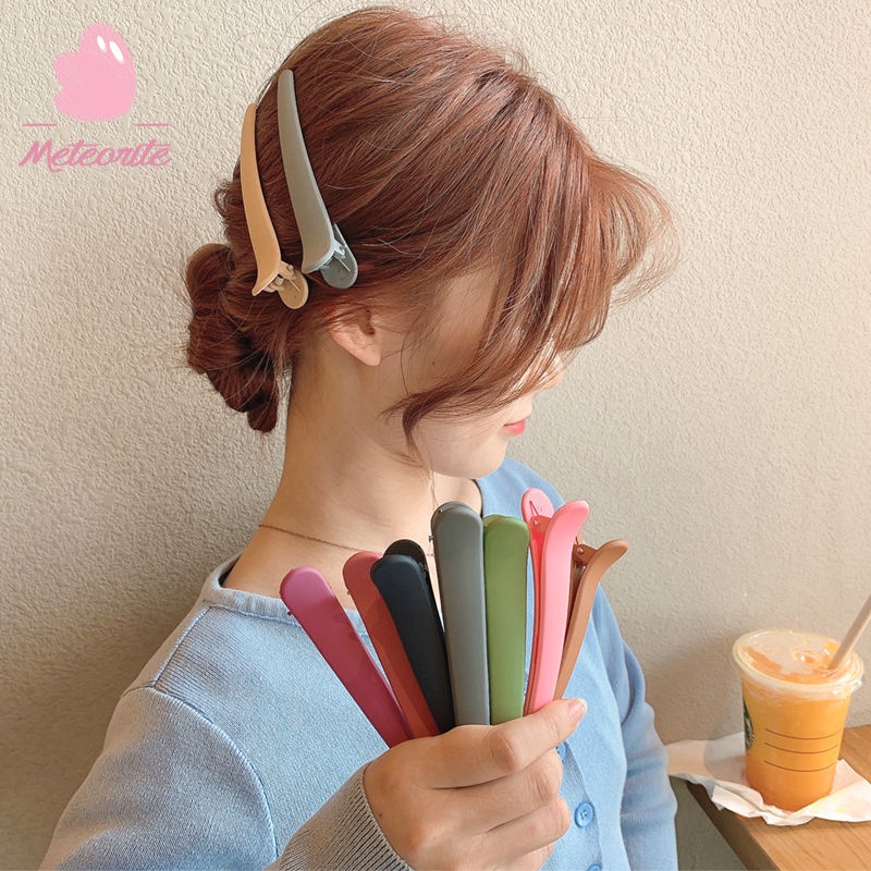 กิ๊บติดผมหน้าม้า แบบไร้รอยต่อ สีแคนดี้ แฟชั่นสําหรับผู้หญิง