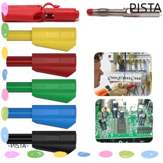 Pista ปลั๊กกล้วย 4 มม. แบบประกอบ ทดสอบสายไฟ บัดกรี เชื่อมต่อ DIY