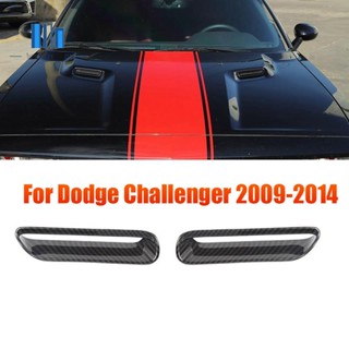 สติกเกอร์คาร์บอนไฟเบอร์ ABS 1 คู่ สําหรับ Dodge Challenger 2009-2014