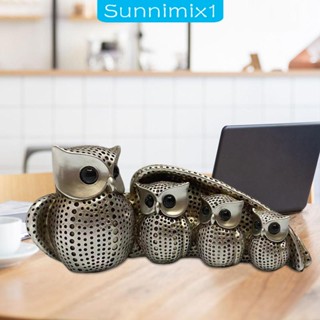 [Sunnimix1] รูปปั้นนกฮูกเรซิ่น สําหรับตกแต่ง