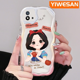 เคสโทรศัพท์มือถือ ซิลิโคนนุ่ม ใส กันกระแทก ลายการ์ตูนสโนว์ไวท์ หลากสี สําหรับ Realme C20 C20A C11 2021 C11 2020 Narzo 50i