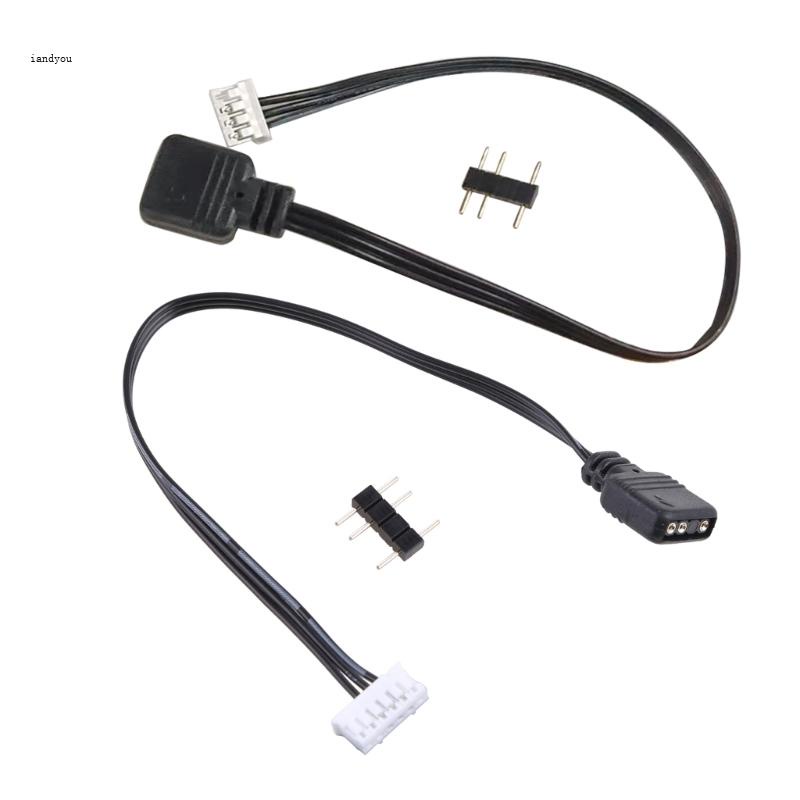 Fan Controller Adapter Cable 4Pin/6Pin to 5V ARGB 3Pin Converter