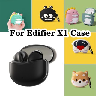 【ส่วนลด】เคสหูฟัง แบบนิ่ม ลายการ์ตูนชิบะอินุ สําหรับ Edifier X1 X1