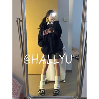 HALLYU เสื้อผ้าผู้ญิง แขนยาว เสื้อฮู้ด คลุมหญิง สไตล์เกาหลี แฟชั่น  Comfortable คุณภาพสูง Stylish สไตล์เกาหลี A28J0J4 36Z230909