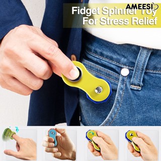 Ameesi Fidget Spinner ของเล่นคลายเครียด ความวิตกกังวล ความวิตกกังวล พลาสติก ขนาดพกพา สําหรับผู้ใหญ่