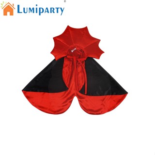 Lumiparty เสื้อคลุมแวมไพร์ เครื่องแต่งกายฮาโลวีน 29-35 ซม. สําหรับสัตว์เลี้ยง