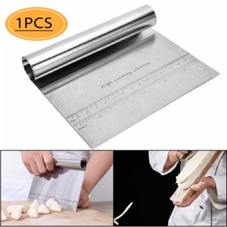 New Stainless Steel Dough Bench Scraper Cake Slicer Pastry Cutter Baking Tool