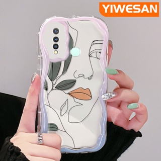 เคสโทรศัพท์มือถือ ซิลิกาใส แบบนิ่ม กันกระแทก พิมพ์ลาย สําหรับ VIVO Y19 Y5s