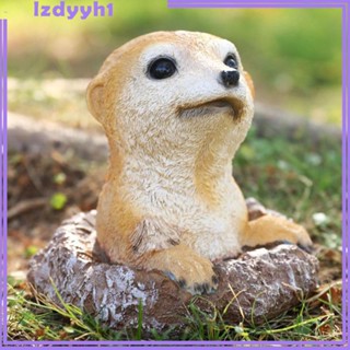 [JoyDIY] รูปปั้น Meerkat แปลกใหม่ สําหรับตกแต่งบ้าน สวน บ้านใหม่ ของขวัญพิธีขึ้นบ้านใหม่