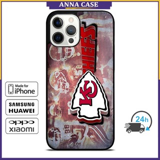 เคสโทรศัพท์มือถือ ลาย Kansas City Chiefs 1 สําหรับ iPhone 14 Pro Max 13 Pro Max Samsung Galaxy Note10+ S21Ultra