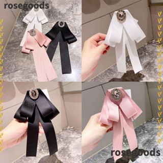 Rosegoods1 เนคไทโบว์ แฟชั่นผู้หญิง หลากสี