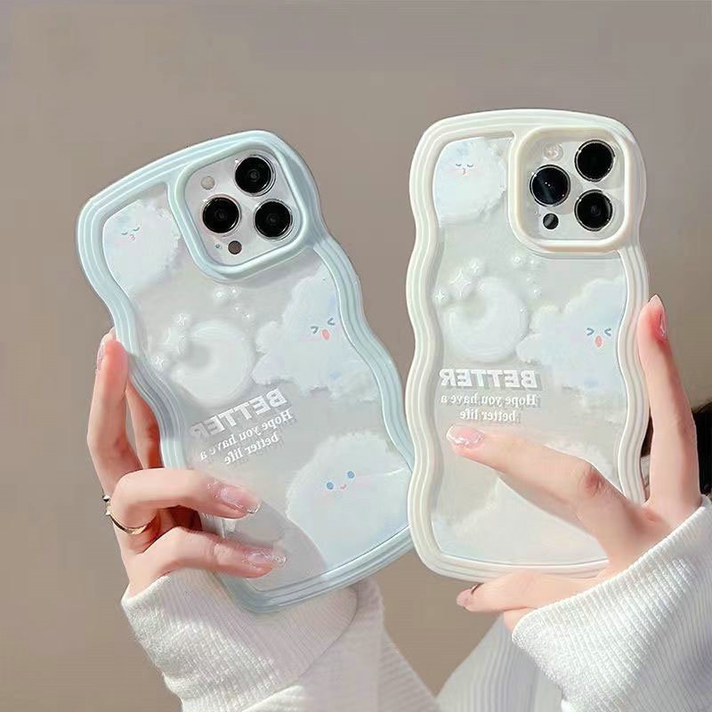BLD| เคส สำหรับ Y73 Y76 Y78 V5 V5s V5 Lite V9 V15 V17 Pro V19 Neo V20 V21E V23 V23E V25 V25E V27 Pro V27E V29 Lite V29E นุ่มดีกว่า Sky Star Moon Cloud Wave Edge เคสโทรศัพท์ – โปรปัง
