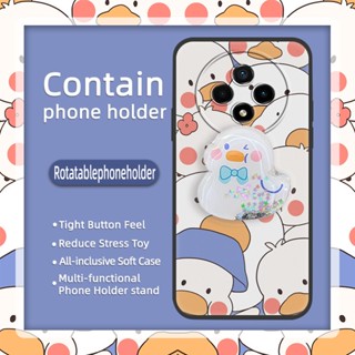 Waterproof Back Cover Phone Case For Wiko Hi Enjoy60 Pro 5G TPU Dirt-resistant Cartoon Cute Durable glisten drift sand