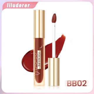 ลิปกลอส Focallure Light High Colour Color Cream Matte Long Waterproof Lip Glaze HO