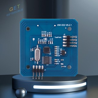 [Getdouble.th] โมดูลเหนี่ยวนําการ์ดวงจรรวม MIFARE RC522 RFID 13.56MHZ RF UART TTL