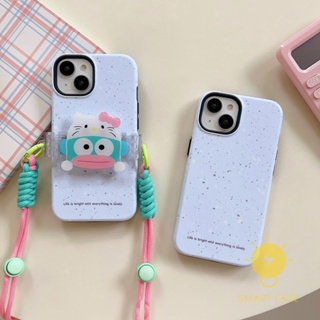 For เคสไอโฟน 14 Pro Max [Fish Long Strap Detachable Two-piece] เคส Phone Case For iPhone 14 Pro Max 13 12 11 For เคสไอโฟน11 Ins Korean Style Retro Classic Couple Shockproof Protective TPU Cover Shell